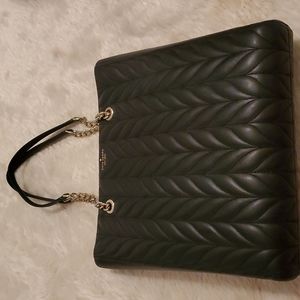 Kate Spade Black Quilted Bag